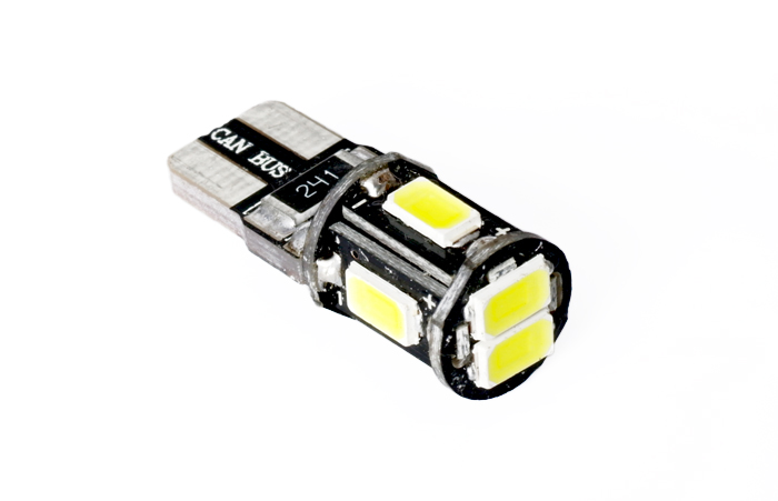 

6 Led 5630 W5W Can Bus postojówki żarówka T10