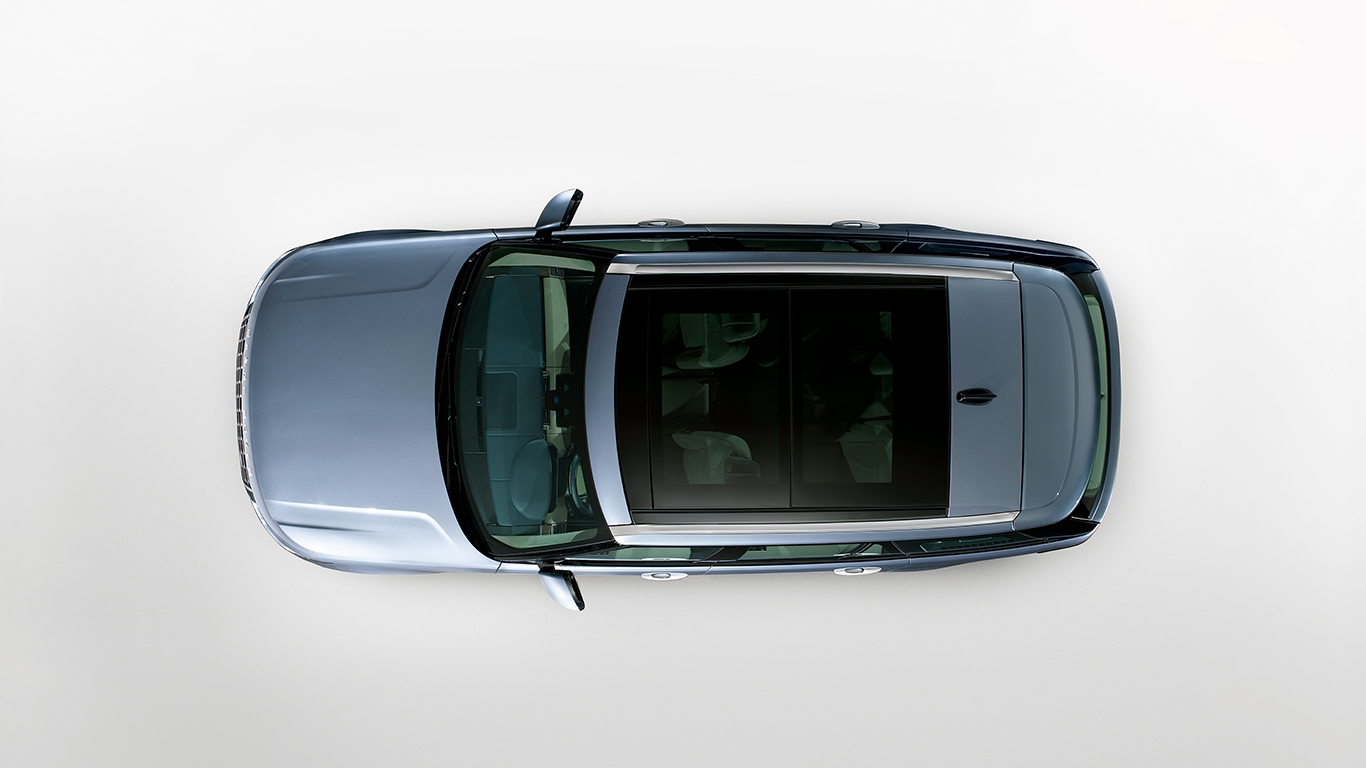 Relingi dachowe srebrne Range Rover 2013 standard Kolor srebrny