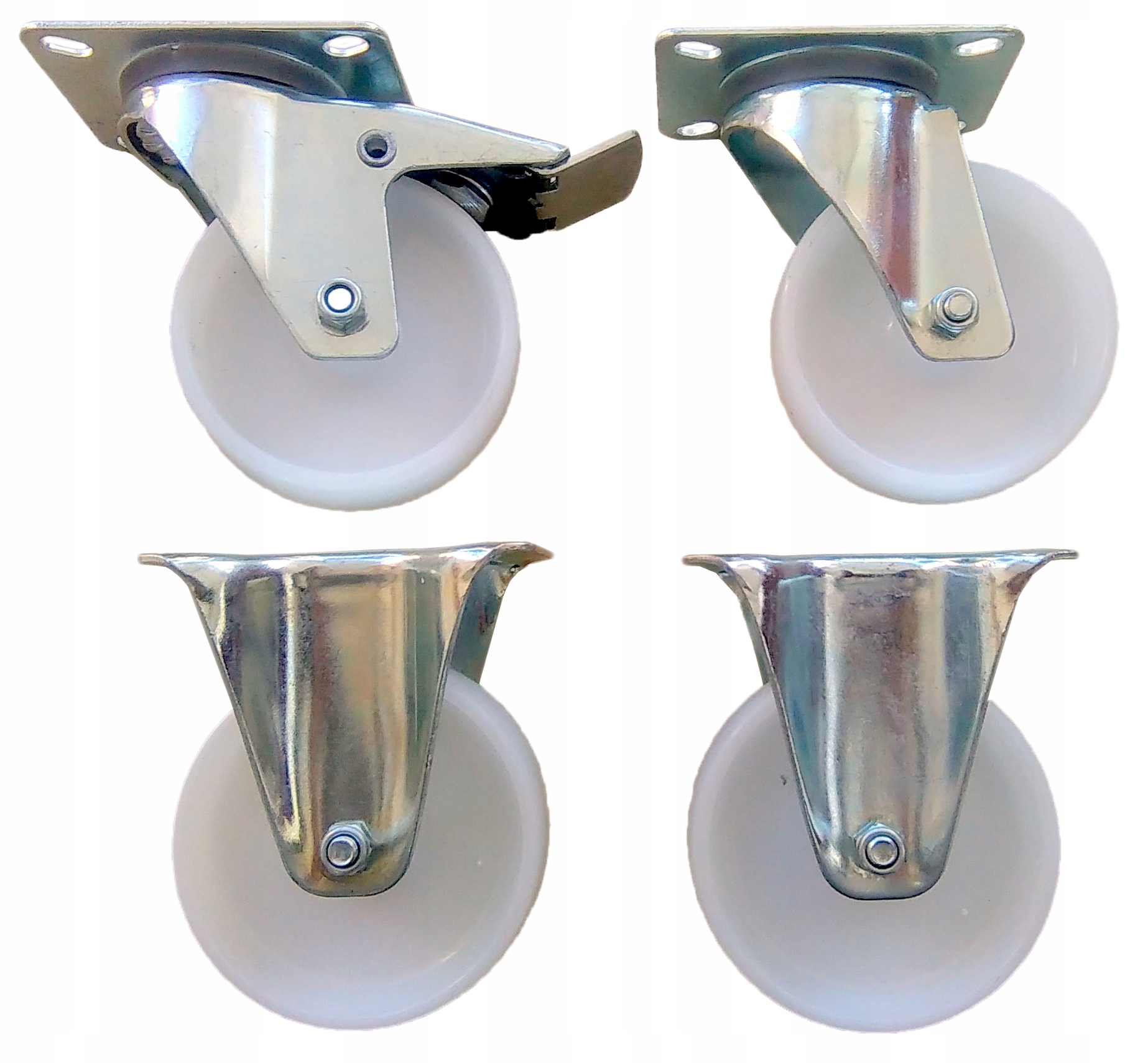 Kolečko 4 ks 125 mm kolečka polyamid