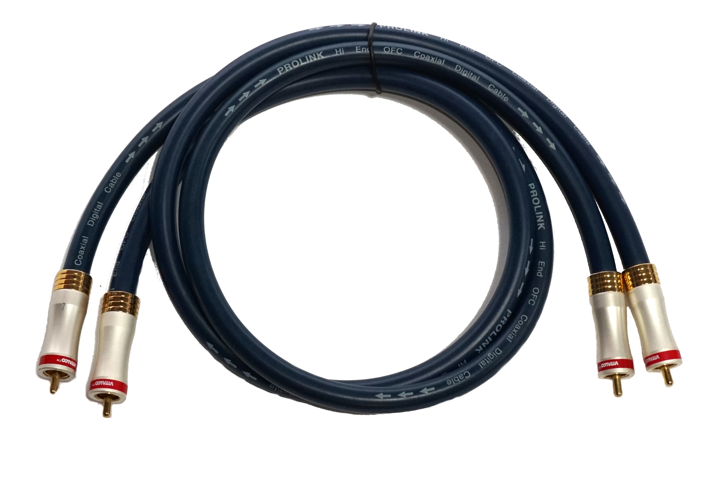 

Przewód 2x Rca Prolink Hi End 1m Najwyższa Jakość