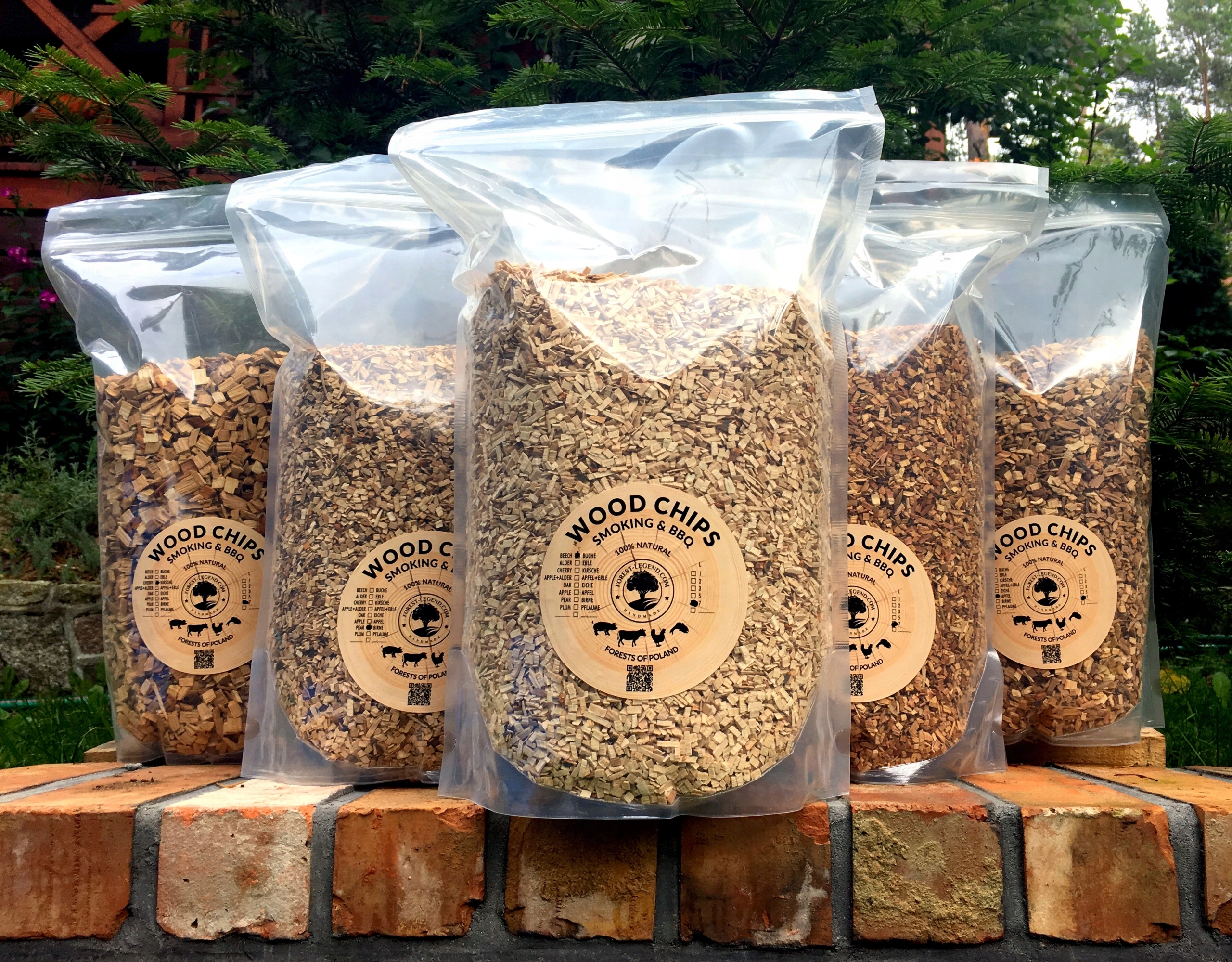 FORESTLEGEND Zrębki wędzarnicze WoodChips OLCHA 7L Kod producenta WC1.7.2