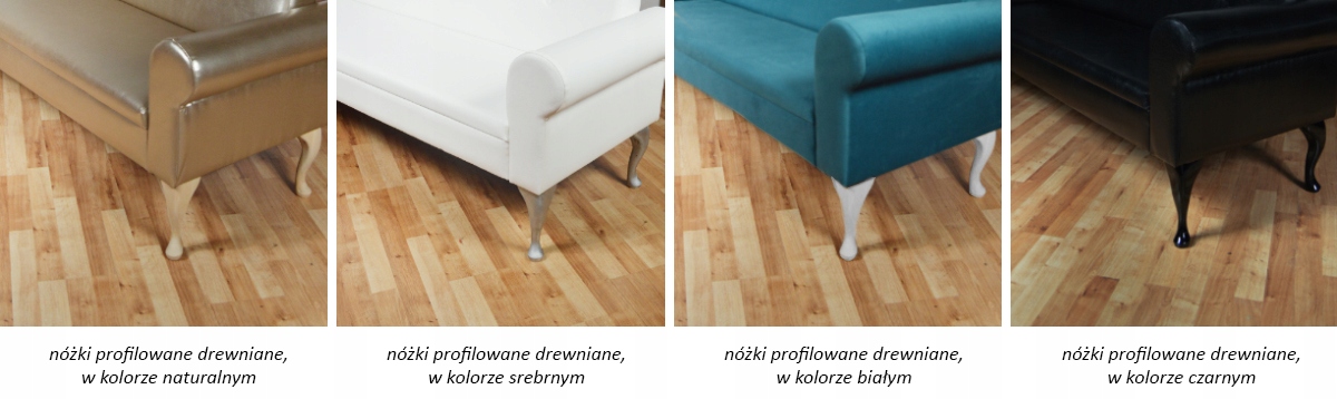 Sofa kanapa CASABLANCA eko skóra skaj DO POCZEKALNI do biura 190 cm Marka Interio Mobili