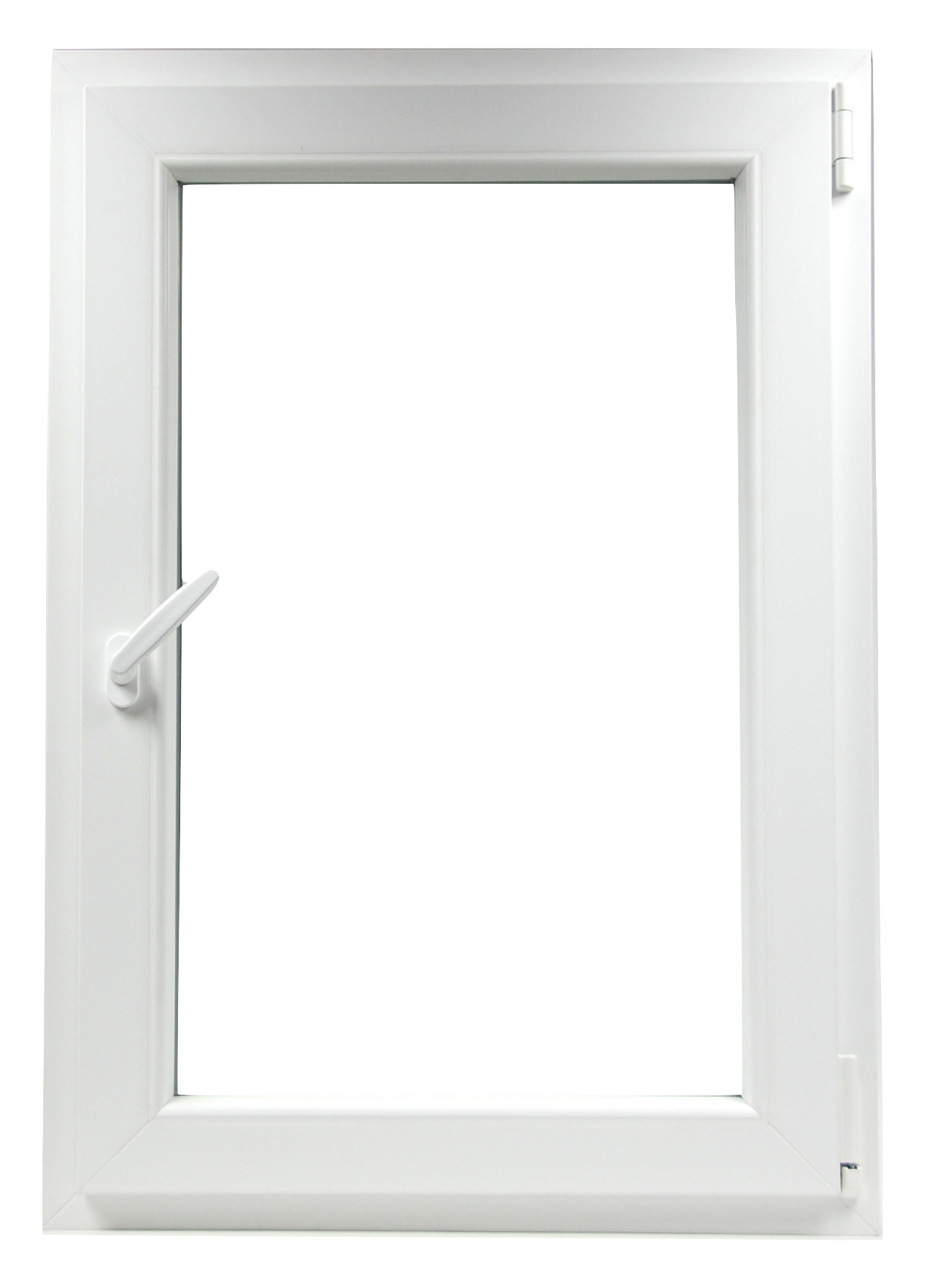 OKNO PCV 600 x 1200 RU 1 x CIEMNY DĄB Szerokość okna 600 mm