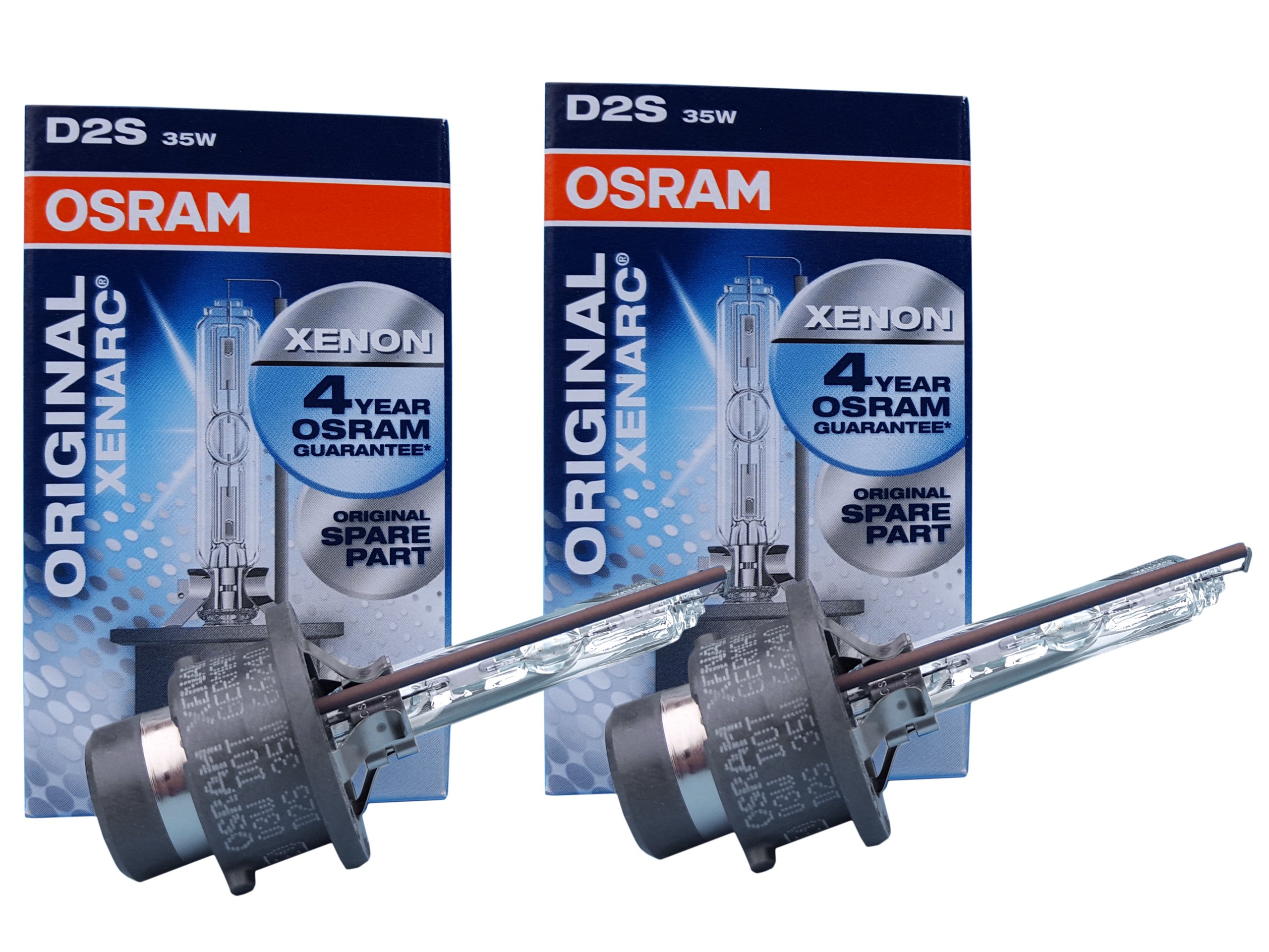 

2 Sztuki Xenon D2S 66240 66040 Ksenon Osram 4 Lata