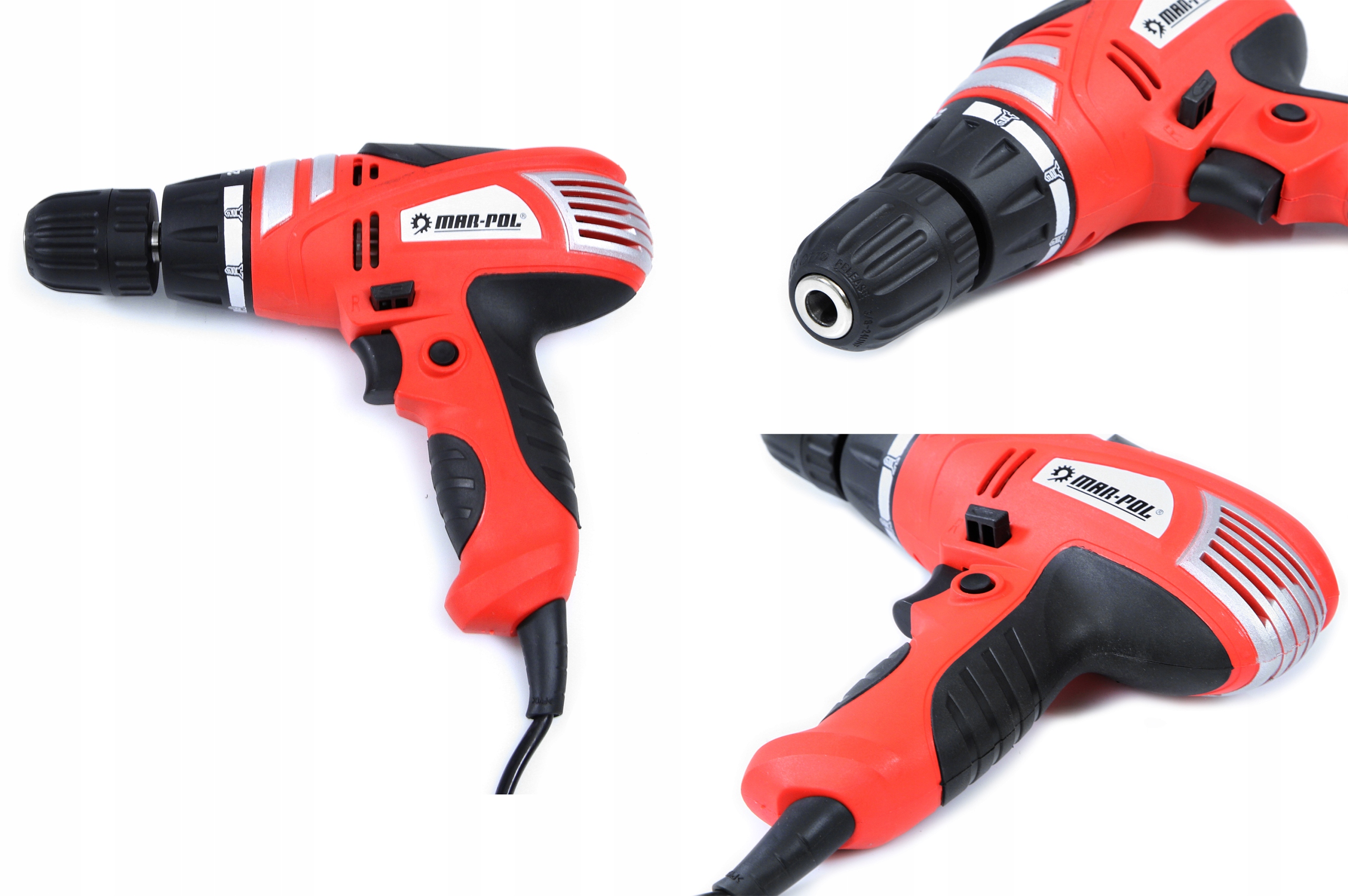 

Wiertarko Wkrętarka Sieciowa 800W Na Prąd 10MM