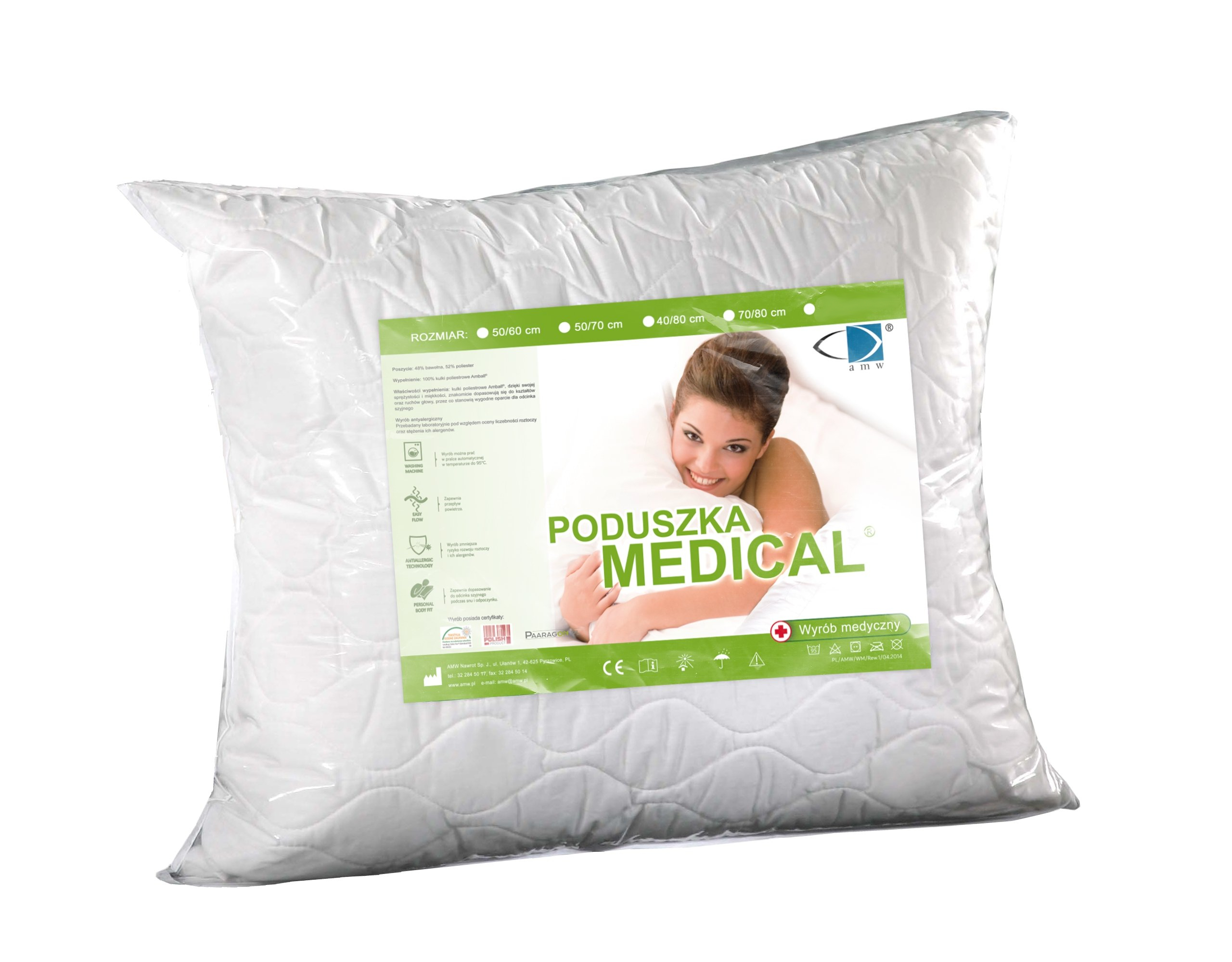 KOŁDRA DLA DZIECKA 140X200 MEDICAL PODUSZKA 70X80 Marka Supreme Style