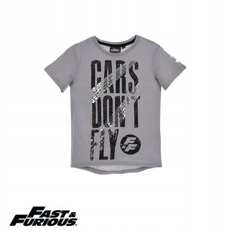 

Fast & Furious T-shirt chłopięcy 128 / 8 lat
