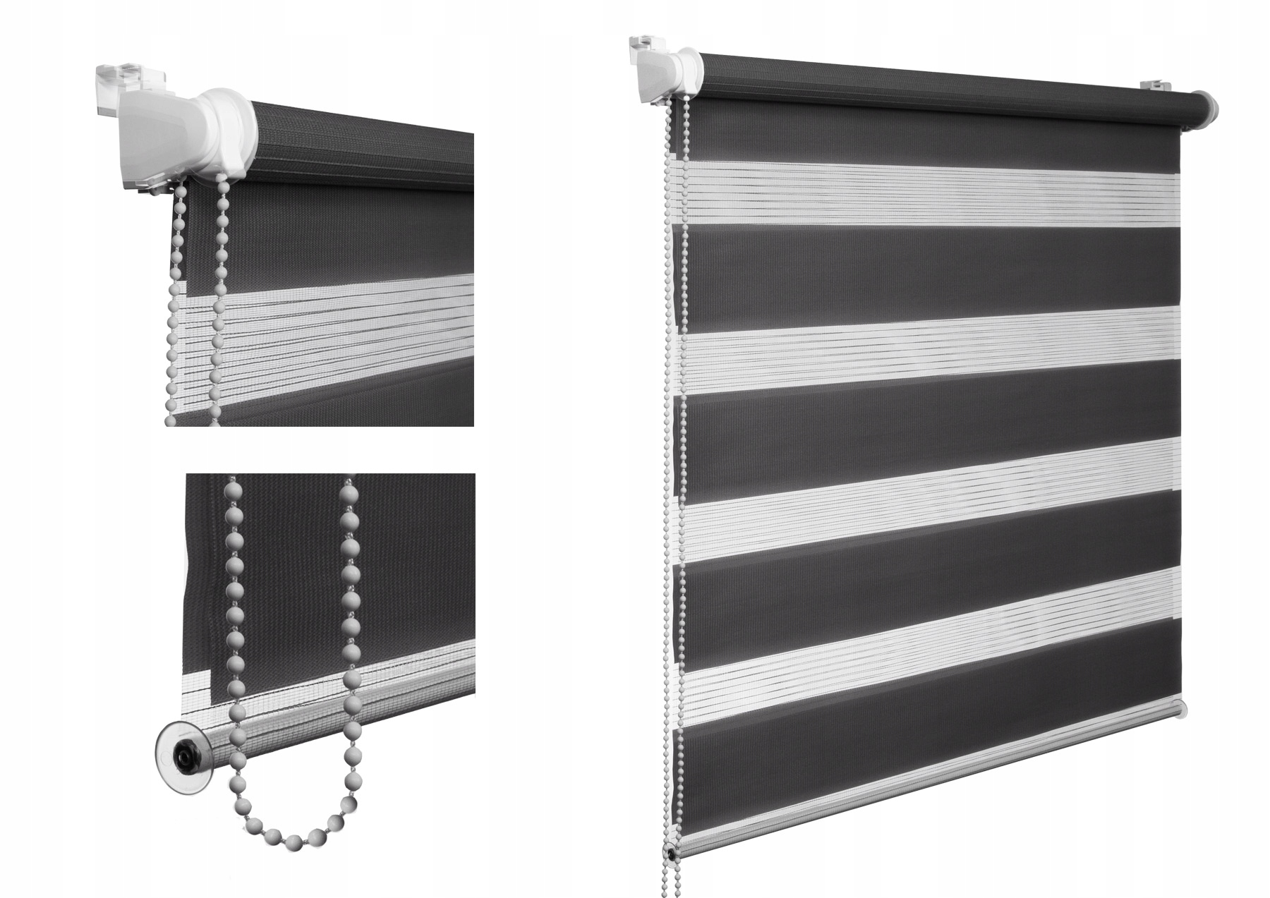 

Roleta Dzień i Noc mini Rolety 48x150cm