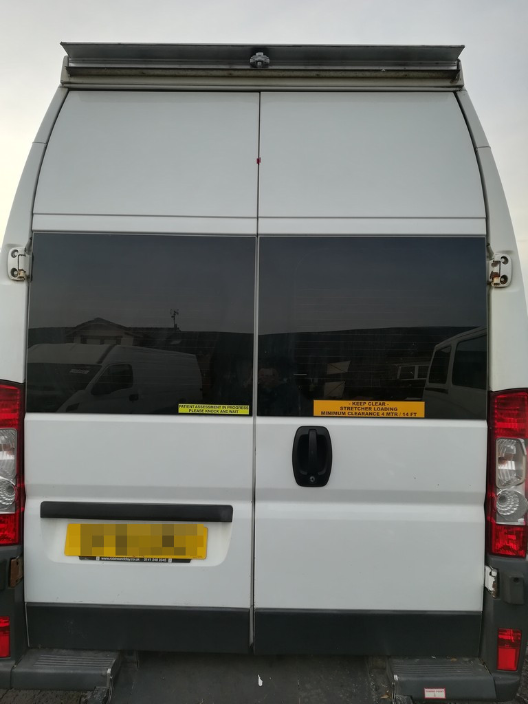 Drzwi Tył H3 214cm Szyba Ducato Jumper Boxer 06+ Producent części Fiat OE