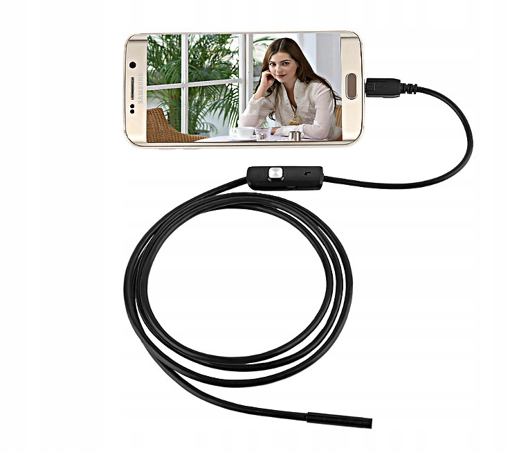 ENDOSKOP KAMERA INSPEKCYJNA ANDROID USB 3,5M Marka bez marki
