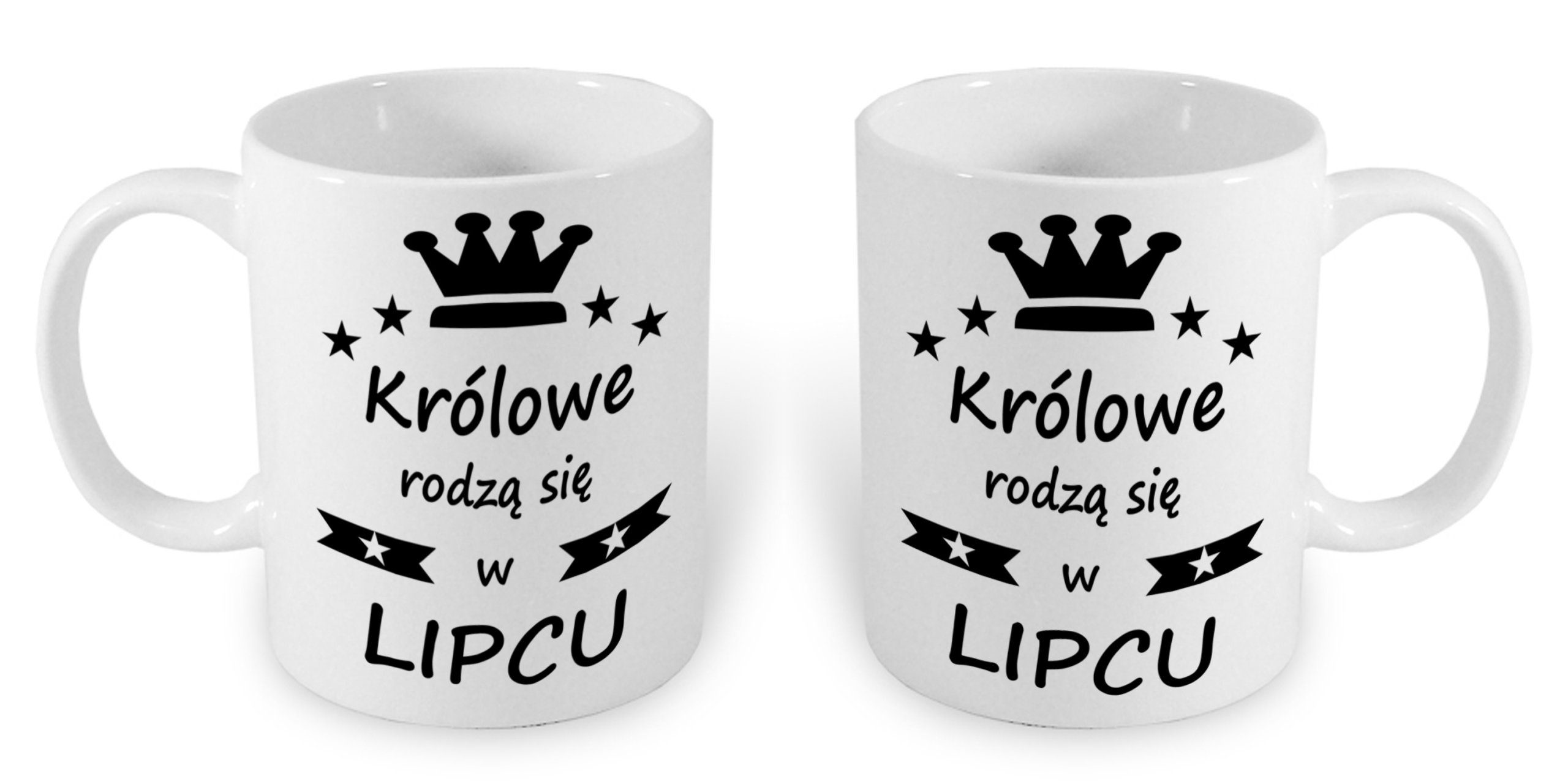 

Duży Kubek 550ml Królowe Rodzą Się W Lipcu