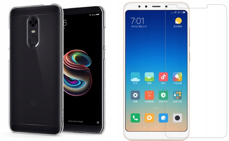 

Etui Do Xiaomi Redmi 5 Plus Spigen Thin + Szkło 9H