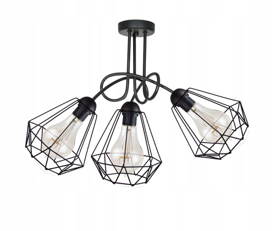 

Sufitowa Stylowa Lampa Wisząca Diament 15-33