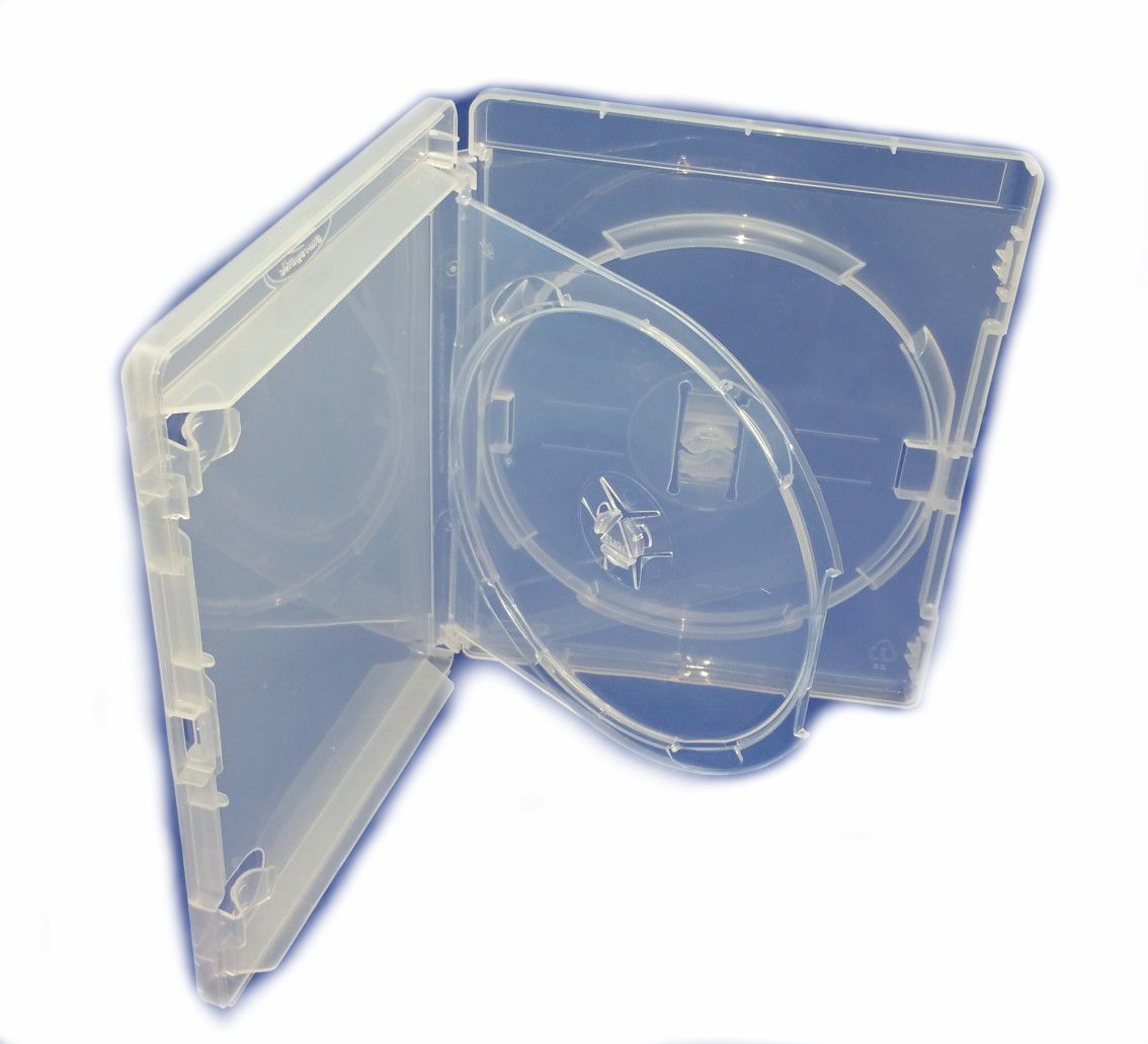 

10 pudełek Blu-ray na 2 płyty Amaray Clear 14mm