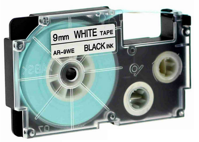 

Taśma Do Casio XR9WE1 XR9WE 9mm Biała
