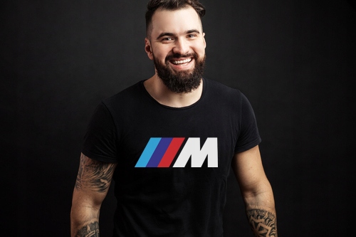 Koszulka T-shirt BMW MPOWER E36 E46 E38 E38 xL Waga produktu z opakowaniem jednostkowym 0.4 kg