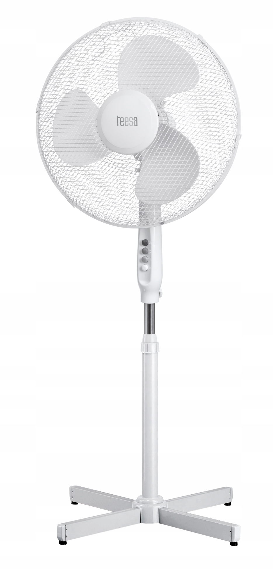 

Duży Obrotowy Wiatrak Wentylator Stojący 43cm 45W