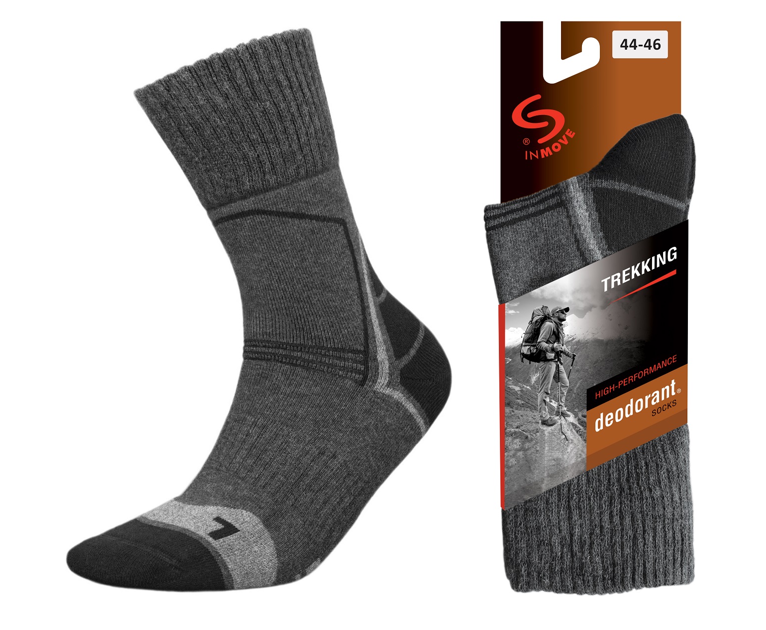 

Jjw markowe skarpety Trekking Deodorant 41 43