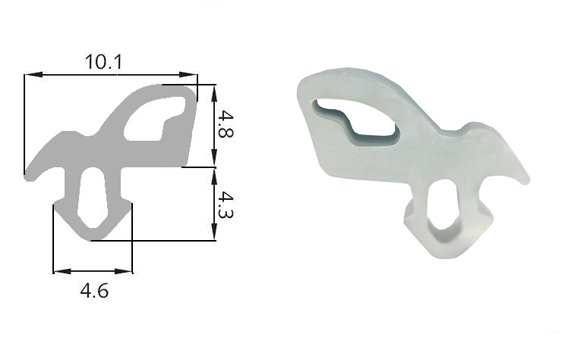 Uszczelki uszczelka do okien PCV ALUPLAST komplet2 Marka Stomil
