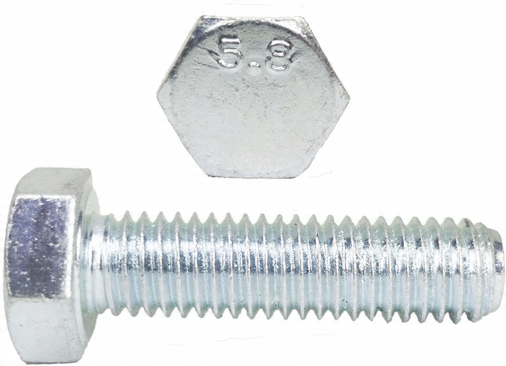 

M6x10 Śruby łeb 6-kątny 5.8 ocynk Din 933 10szt.