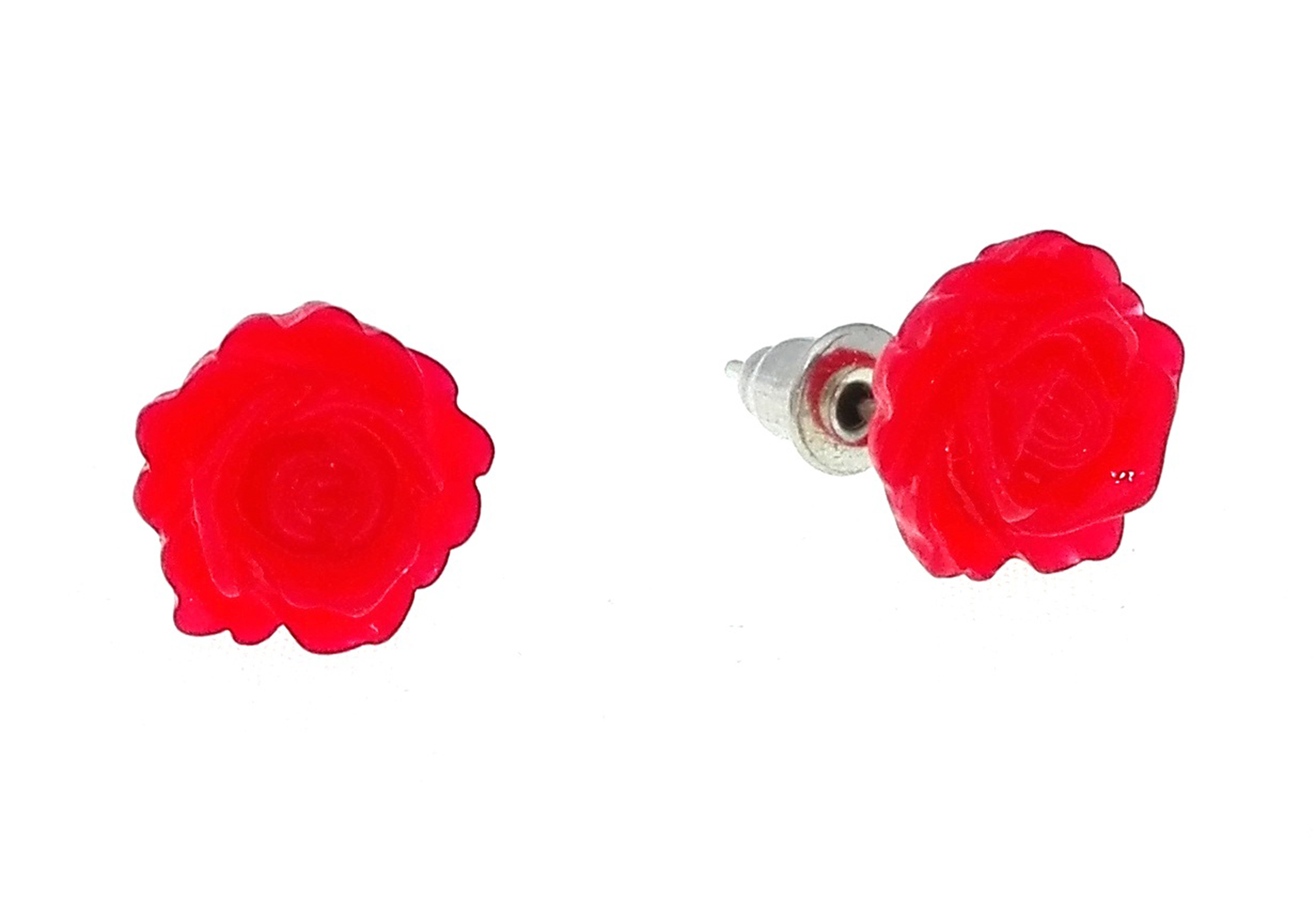 

Kolczyki kwiaty róże roses róża czerwona kwiat