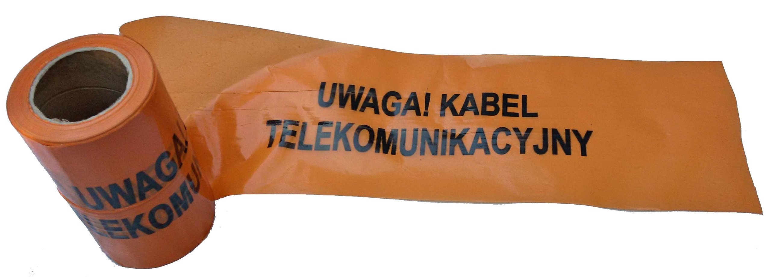 Оранжевая телекоммуникационная лента