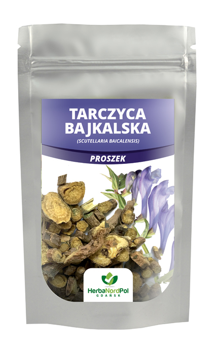 

Tarczyca bajkalska Korzeń Bajkalina - 200G Proszek
