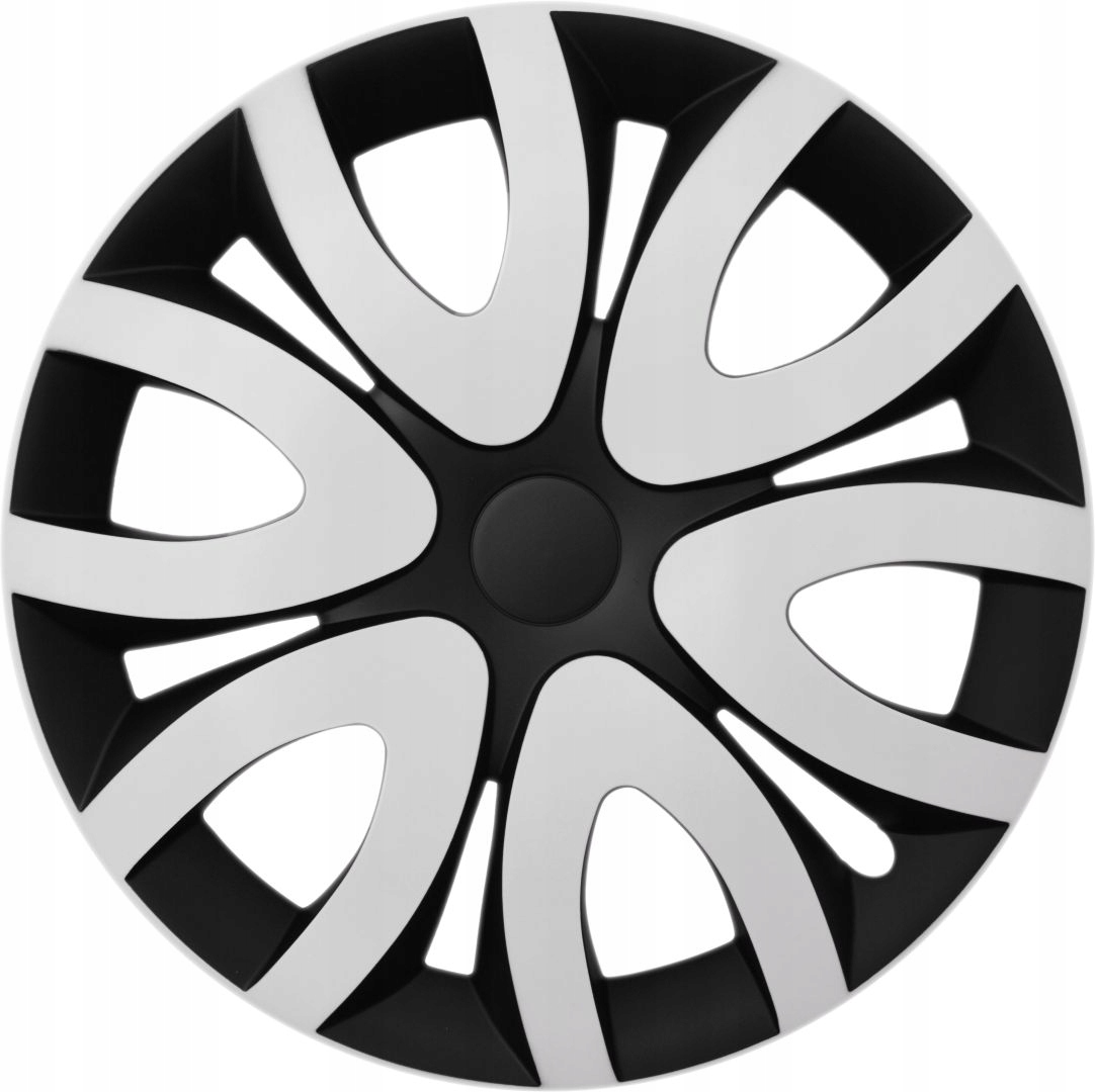 КОВПАКИ 16 ЧОРНО-БІЛІ OPEL VW RENAULT ALFA