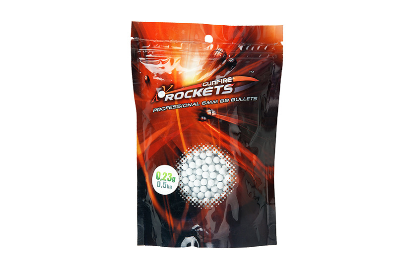 

Bezszwowe Precyzyjne kulki Rockets 0,23g 0,5kg 6mm