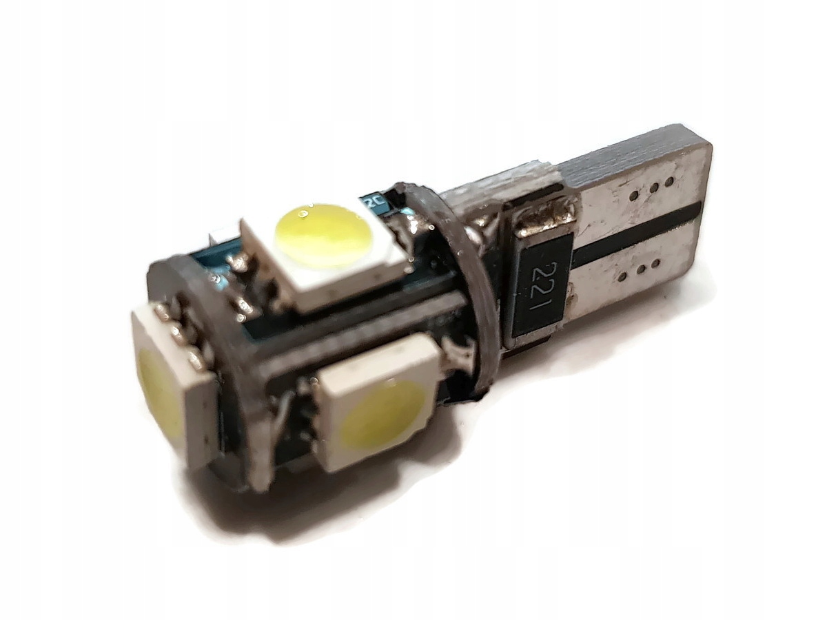 ŻARÓWKA 5 LED CANBUS POSTOJÓWKA T10 W5W PREMIUM Producent Inny