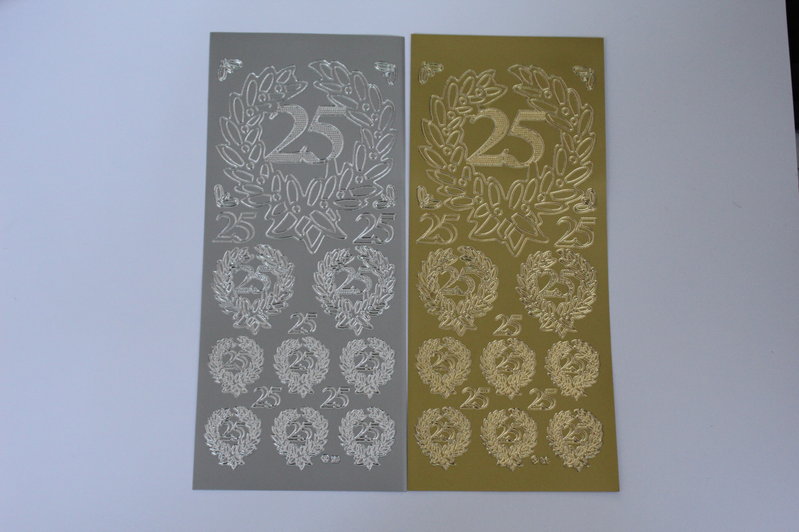 STICKERSY NAKLEJKI ROCZNICA nr JO-2 Kolor dominujący złoty