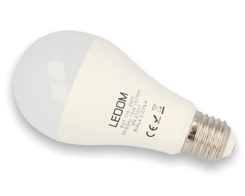 

Żarówka E27 Led 15W 230V Ciepła 3000K 1515lm