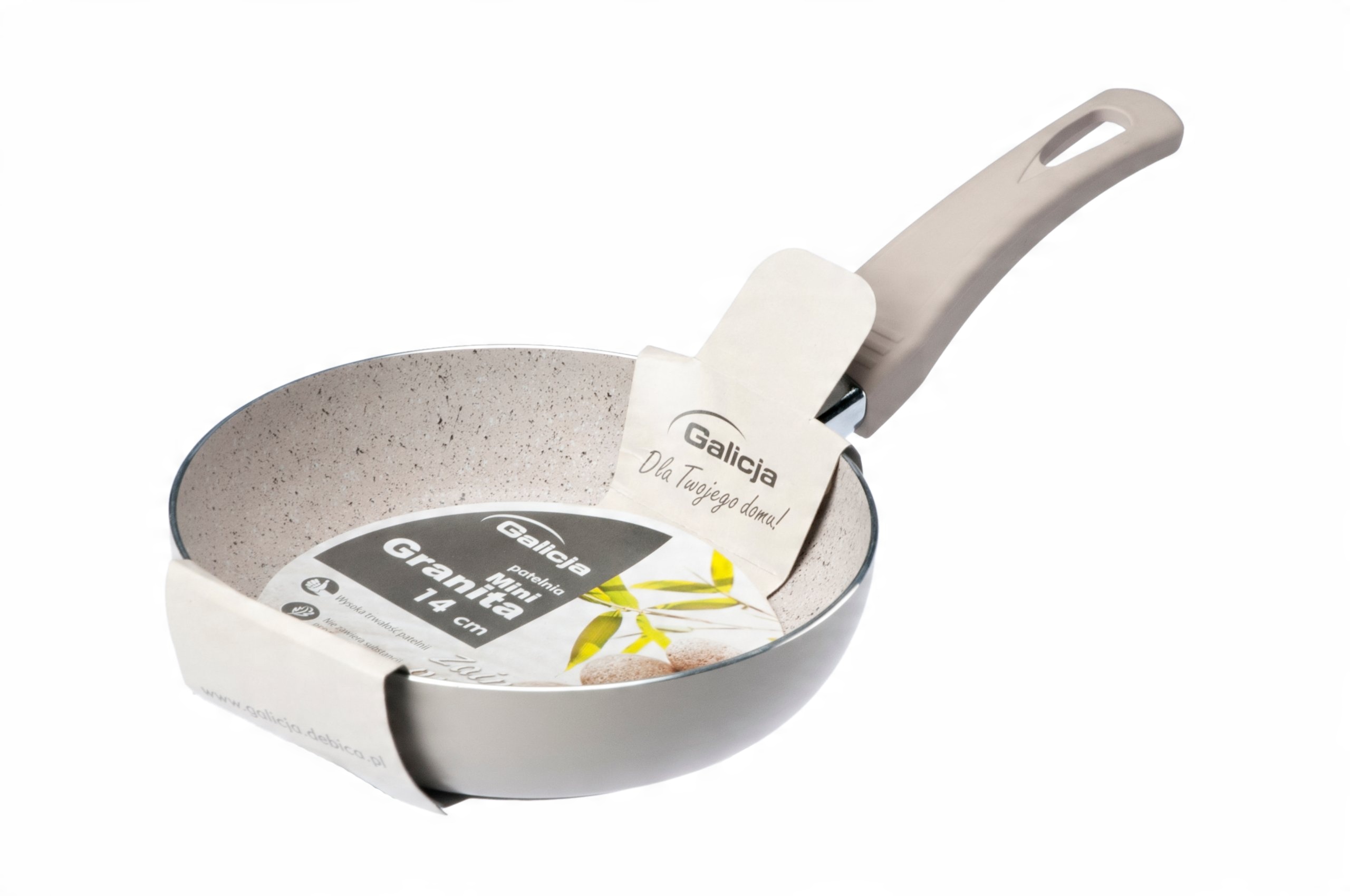 

Patelnia Granita mini mała 14 cm nieprzywieralna