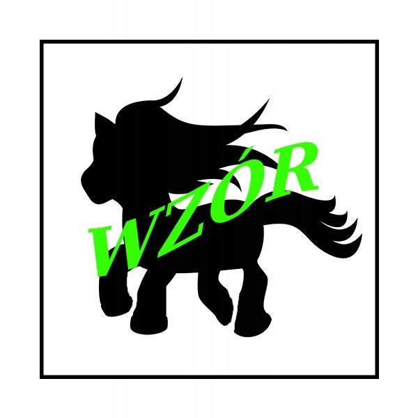 

Szablon do tatuaży – Kucyk Pony - Wielokrotny