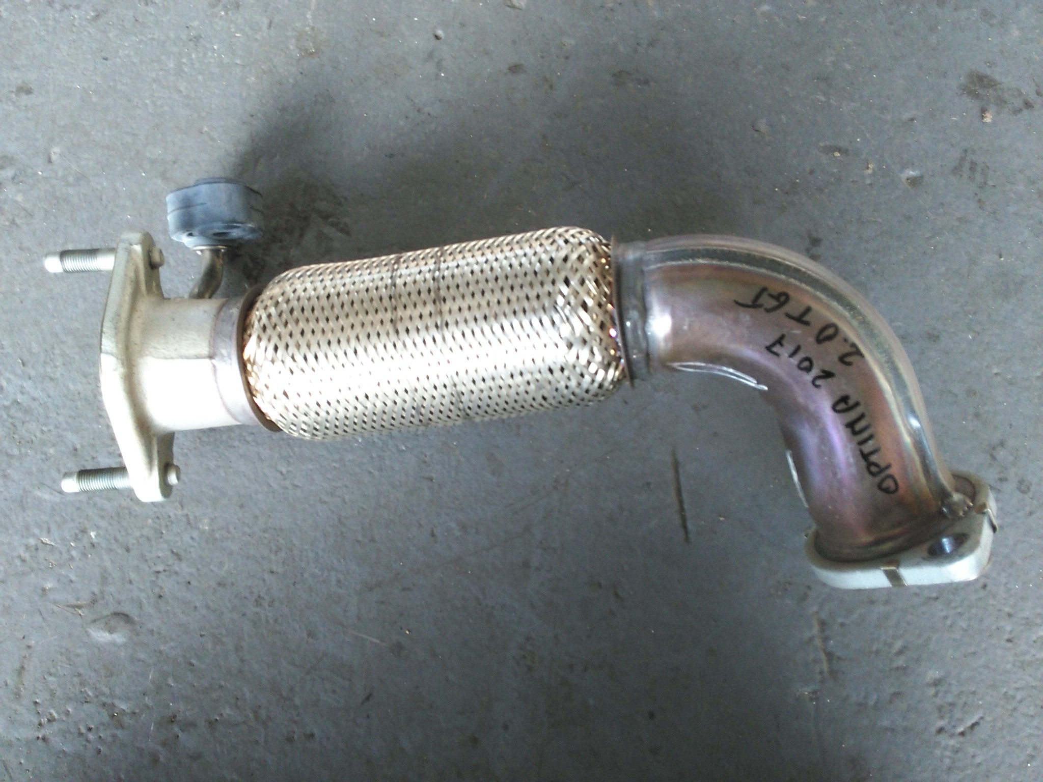 KIA OPTIMA IV 2016-18 2.0 T СЕТКА ВИБРАЦИИ ГЛУШИТЕЛЬ