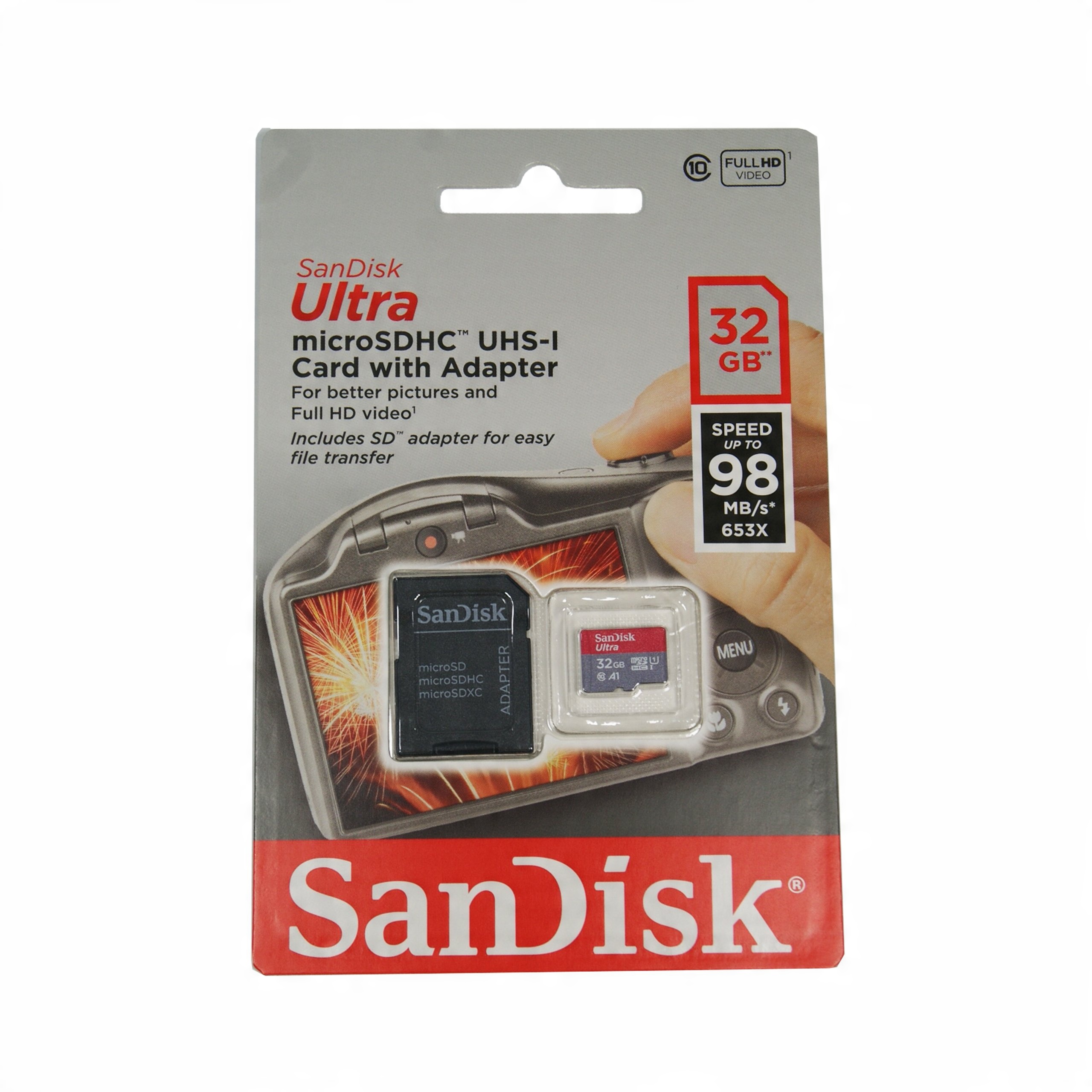 

Karta micro Sd 32GB Sandisk Ultra Sdhc Class 10