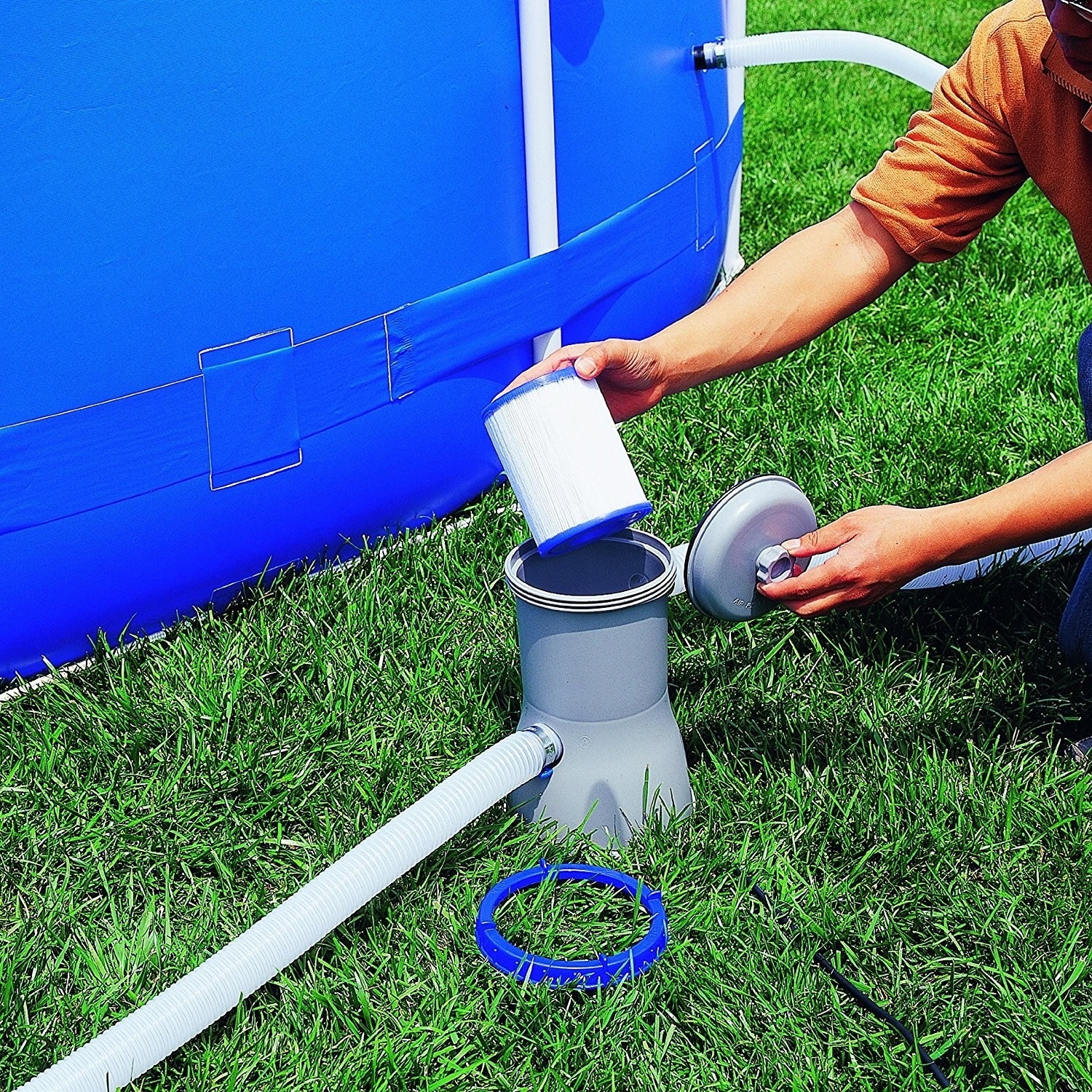 2 X Filtr Pompy Basenowej Basenu Wkład Filtracyjny BESTWAY IV INTEX B 58095 Rodzaj inny