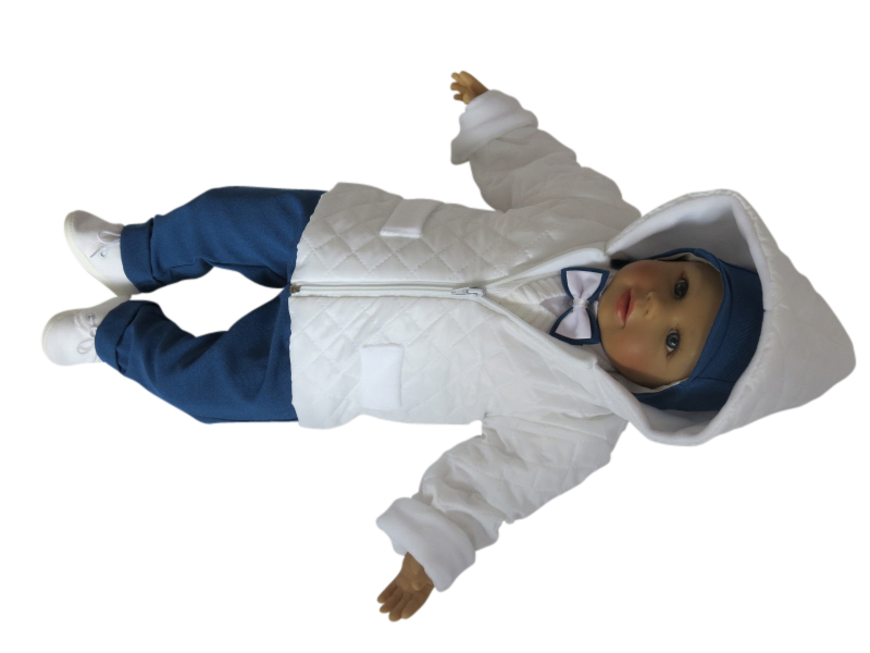 Ubranko do chrztu POLSKI komplet dla chłopca dziecka KURTKA komplecik R74 Płeć Chłopcy