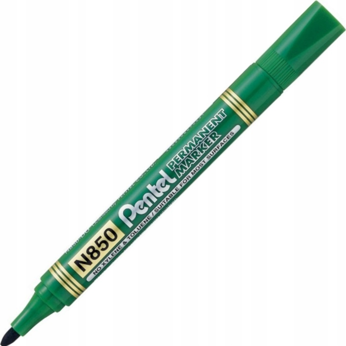 

Marker permanentny Pentel N850 okrągły zielony