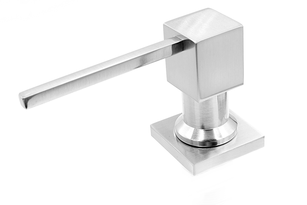 

Dozownik Inox Kwadratowy Do Zlewozmywaka Do Płynu