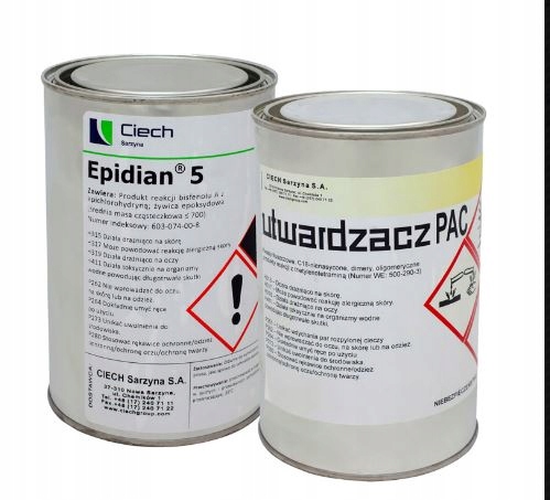 Dvojzložkové lepidlo 400 gr KG epoxy EPIDIAN 5 PAC