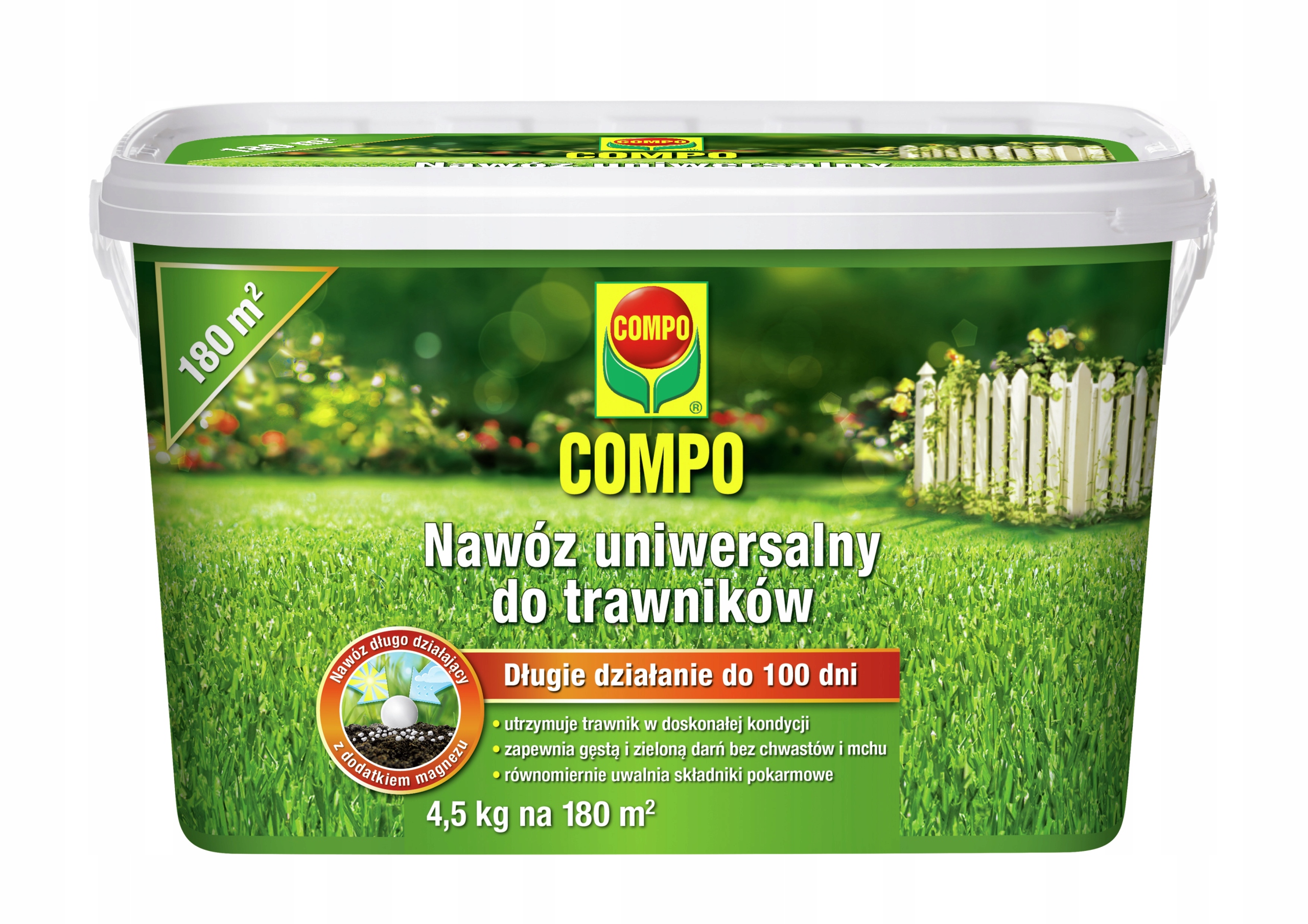 

Compo Uniwersalny Nawóz Do Trawy Trawników 4,5 Kg