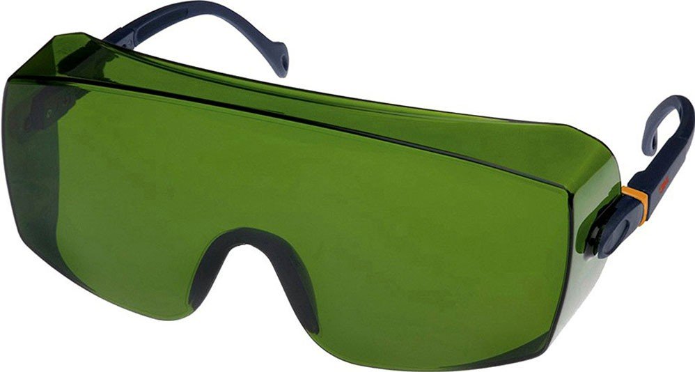 3M 2805 zaščitna očala, stekla IR 5,0 v zelenem odtenku