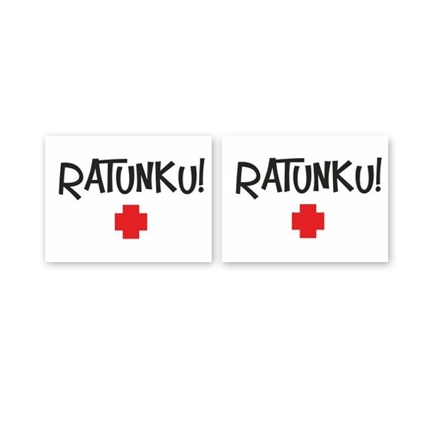 Zabawne naklejki na buty obuwie ślub 2 szt.