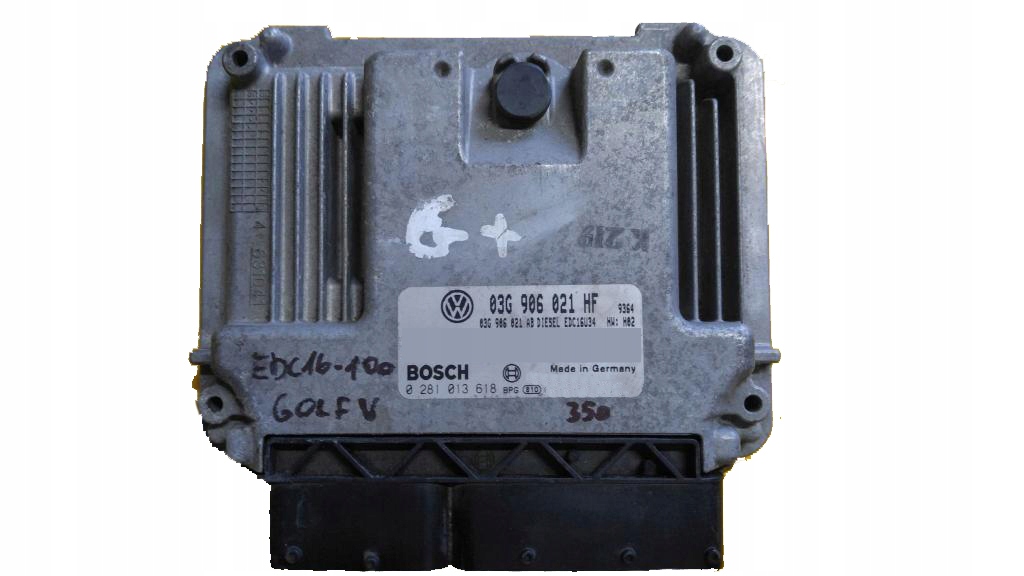 ECU VW GOLF 1.9 03G906021HF 0281013618 DOPISZĘ