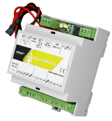 

Ropam BASICGSM-PS-D4M 2 Powiadomienie Gsm Din 2A