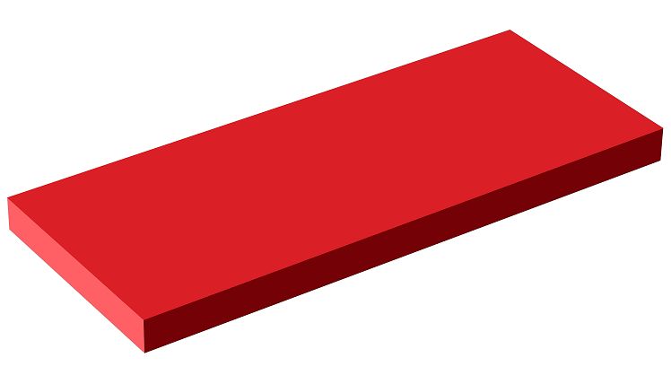 

Półka Ścienna Wisząca 80x25cm ukryty montaż
