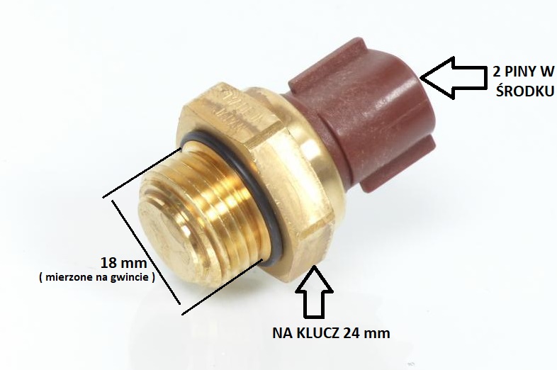 CZUJNIK CHLODNICY YAMAHA R6 99 02 YFZ 450 06 13 Part number RFS 510