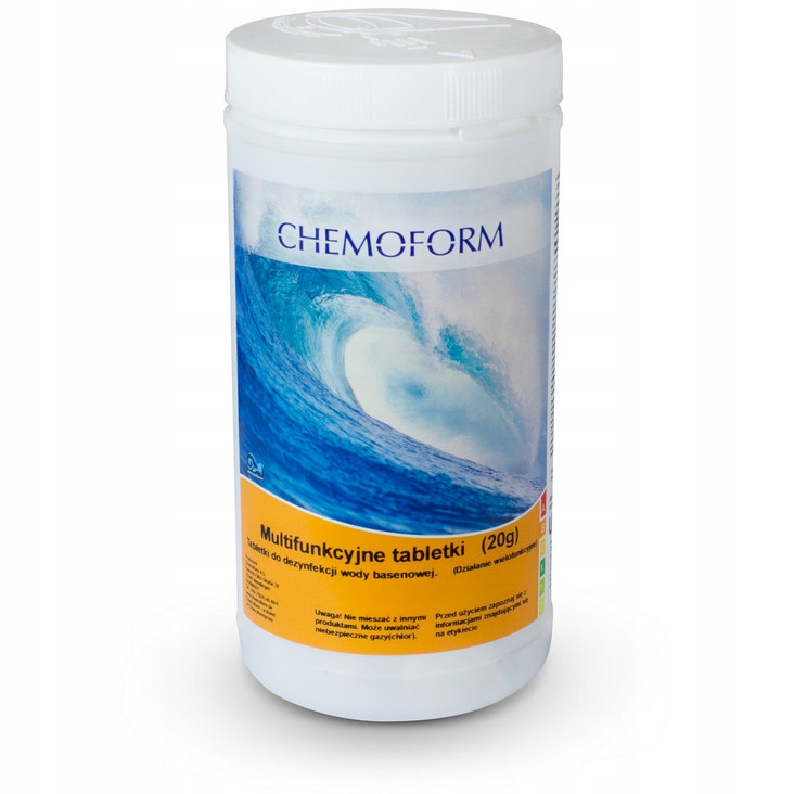 

Tabletki multifunkcyjne 6w1 20g 1kg chemia chlor