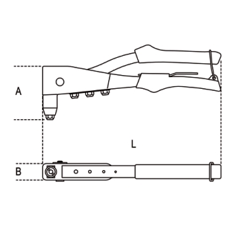 BETA NITOWNICA RECZNA BOCZNA 2 4 5 0 MM 1741B Weight with packaging 0 6 kg